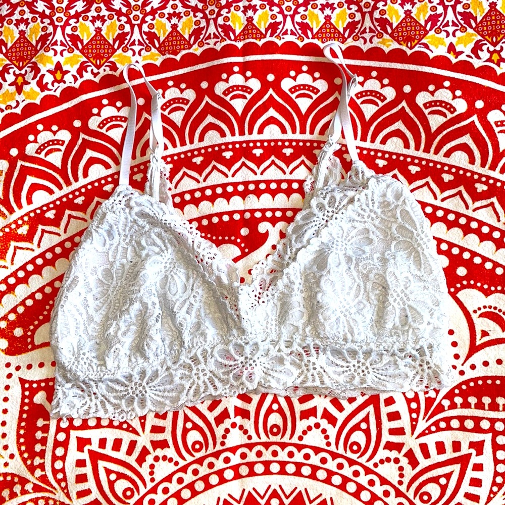 White Lace Bralette